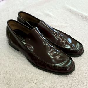 Salvatore Ferragamo slip on loafers sz9.5D #1357B